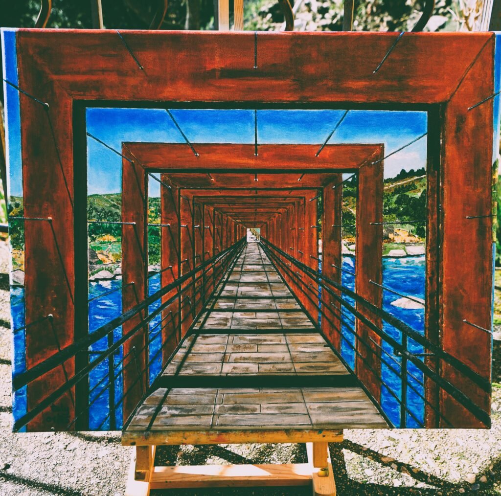 La passerelle de Tàvora