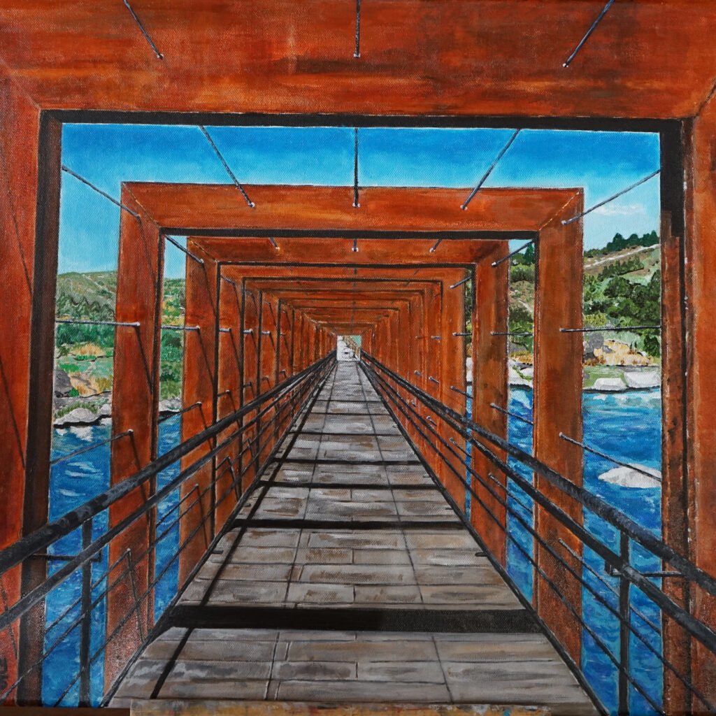 La passerelle de Tàvora
