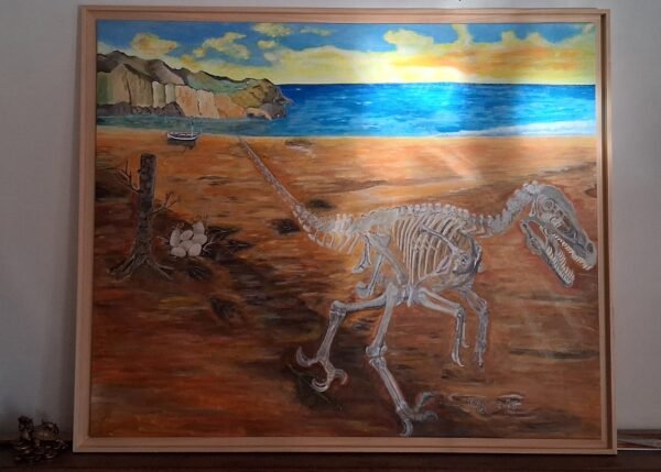 The shadow of the raptor