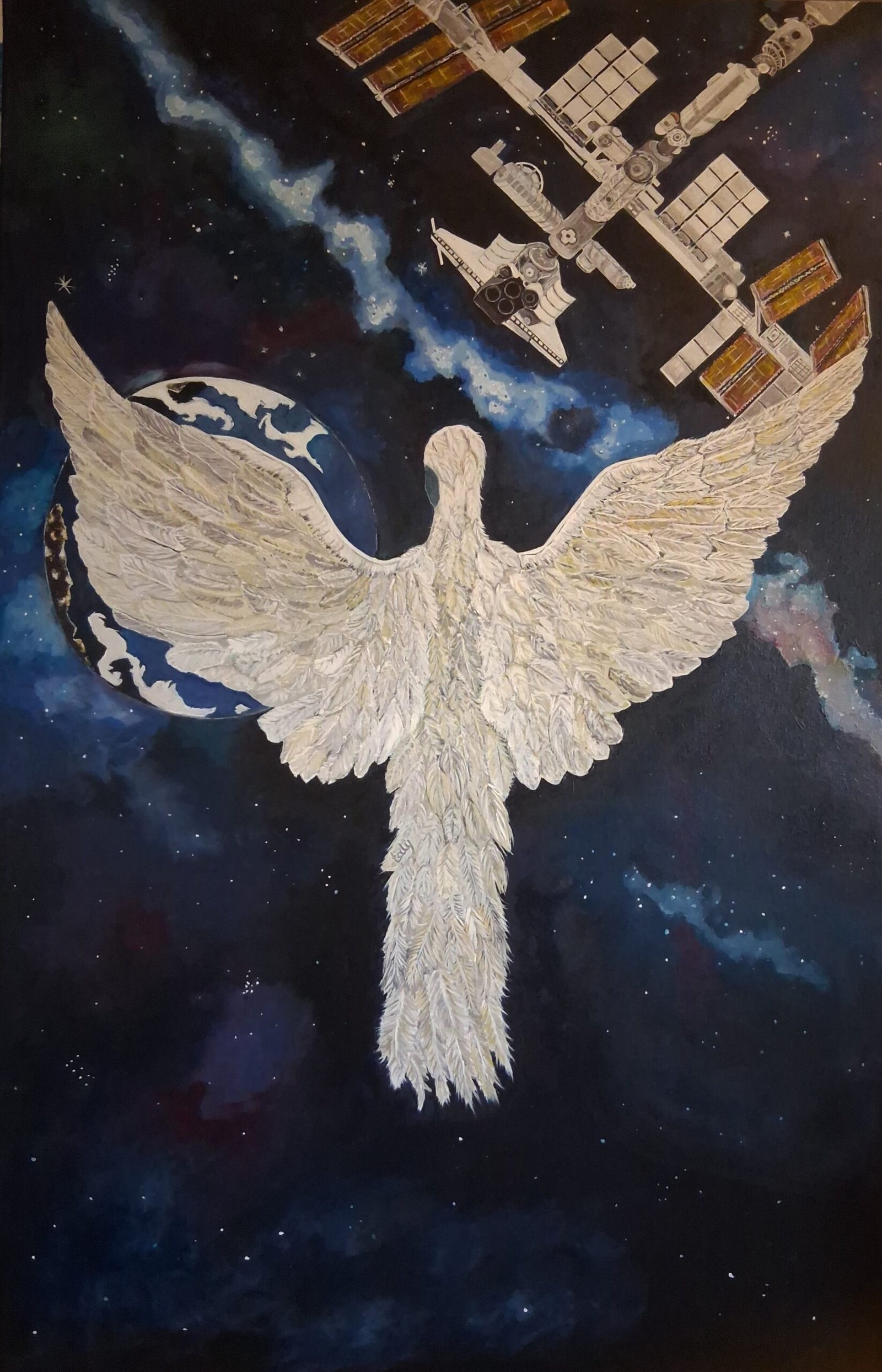 Divin cosmos : l'archange et l'ISS